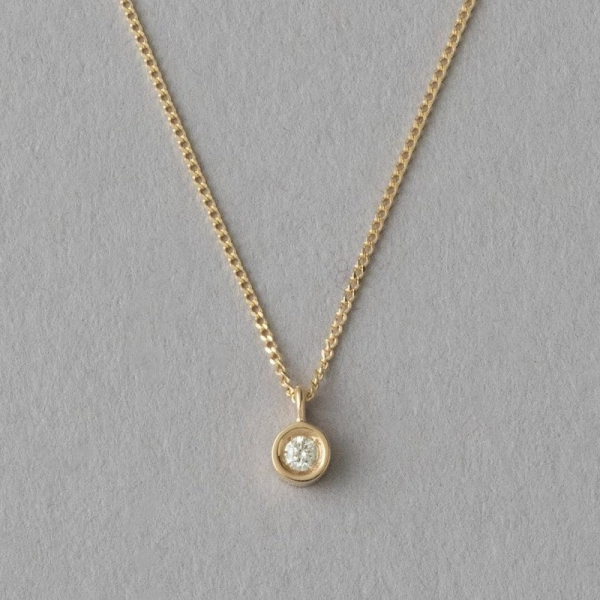 上品コーデはコレで安心！ bijoux ete K10YG ビジュー エテ | ネックレス ダイヤモンド アクセサリー