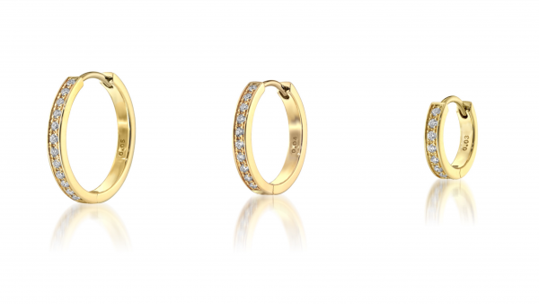 STAR JEWELRY】CLICK HOOP PIERCED EARRING | スタージュエリー