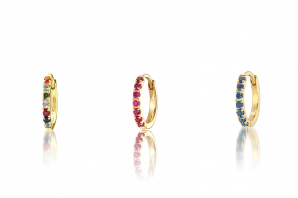 STAR JEWELRY】CLICK HOOP PIERCED EARRING | スタージュエリー
