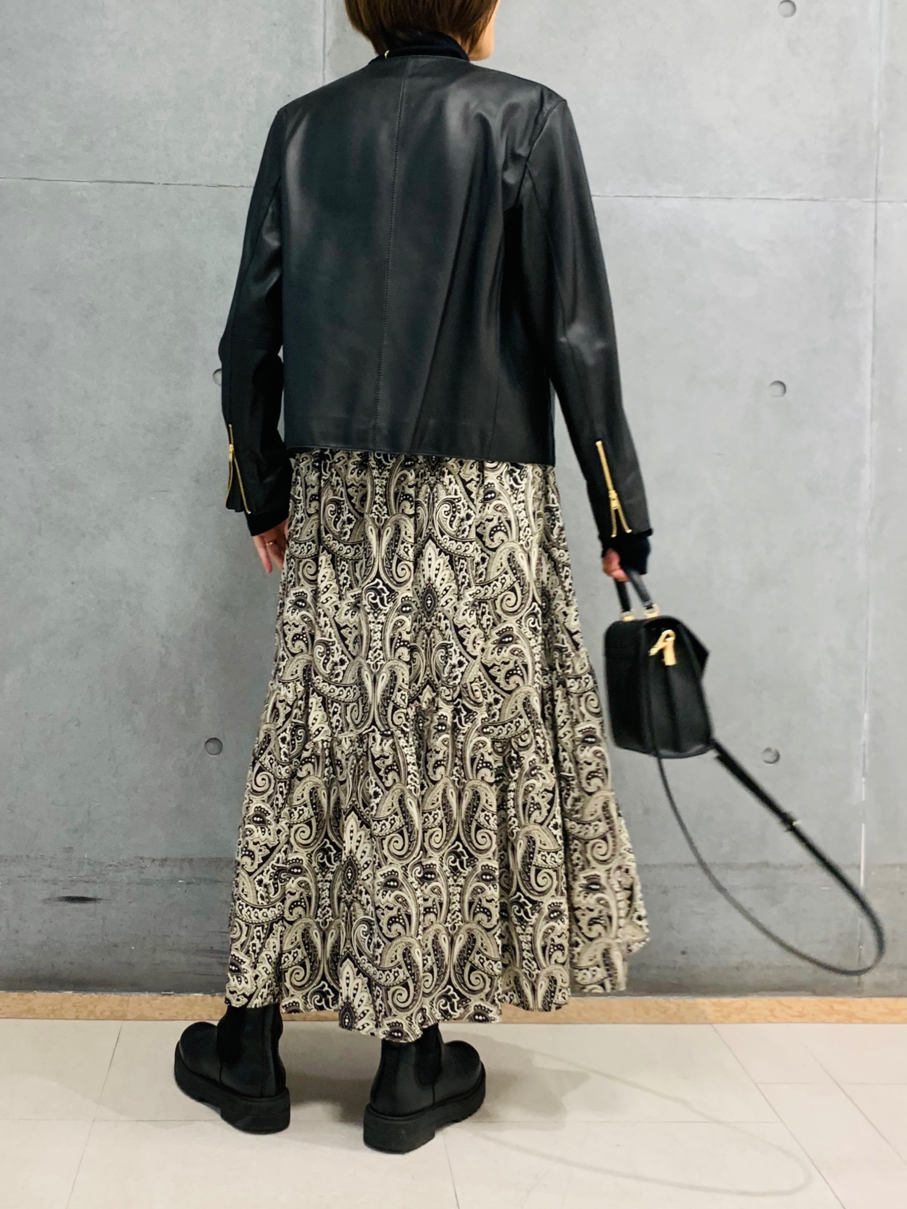 レザージャケットで大人女子コーデ♪ | 23区 | 大丸神戸店公式 SHOP BLOG