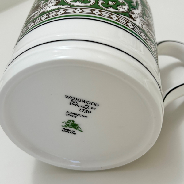 ウェッジウッド フロレンティーンターコイズ エッグスタンド 6客