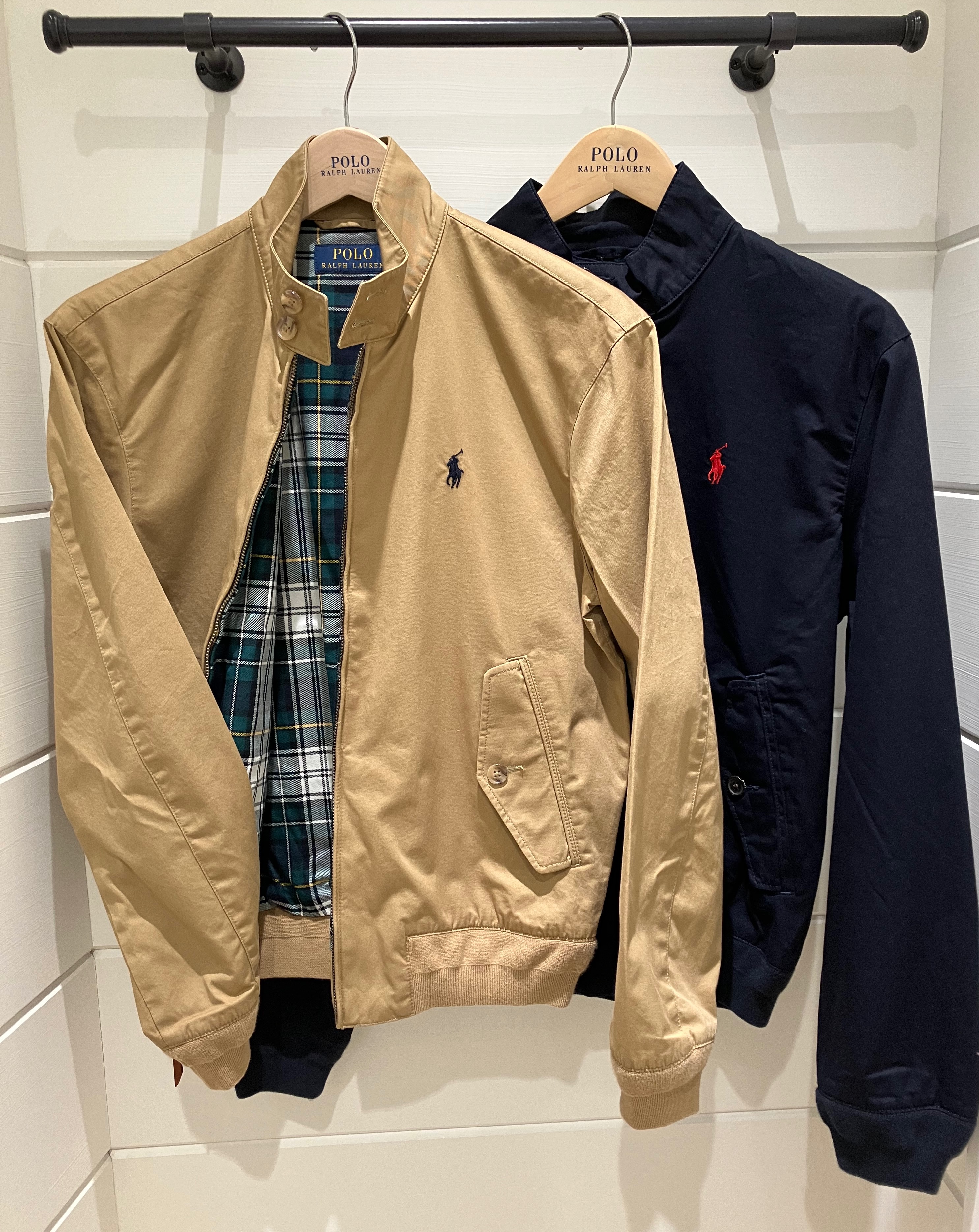 POLO RALPH LAUREN ポロラルフローレン 撥水 ボタン＆ジップ開閉