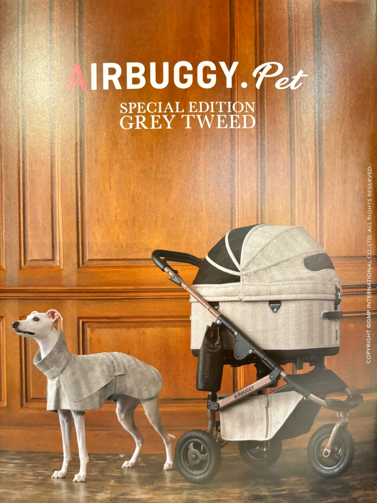 販売終了] COCO PREMIER FROM BIRTH GREY TWEED - AIRBUGGY