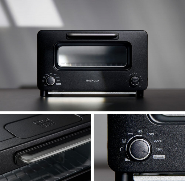 【限定色、美品】BALMUDA The Toaster Pro ブラッククローム